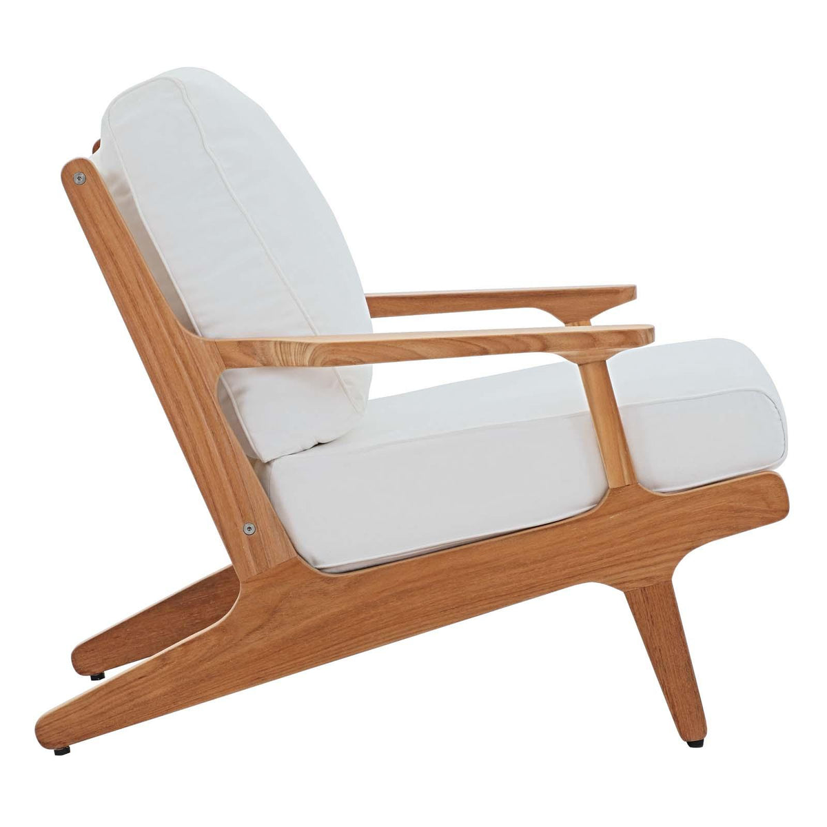 Modway Furniture Modern Saratoga Outdoor Patio Teak Armchair - EEI-2933