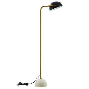 Modway Furniture Modern Convey Bronze and White Marble Floor Lamp - EEI-2945