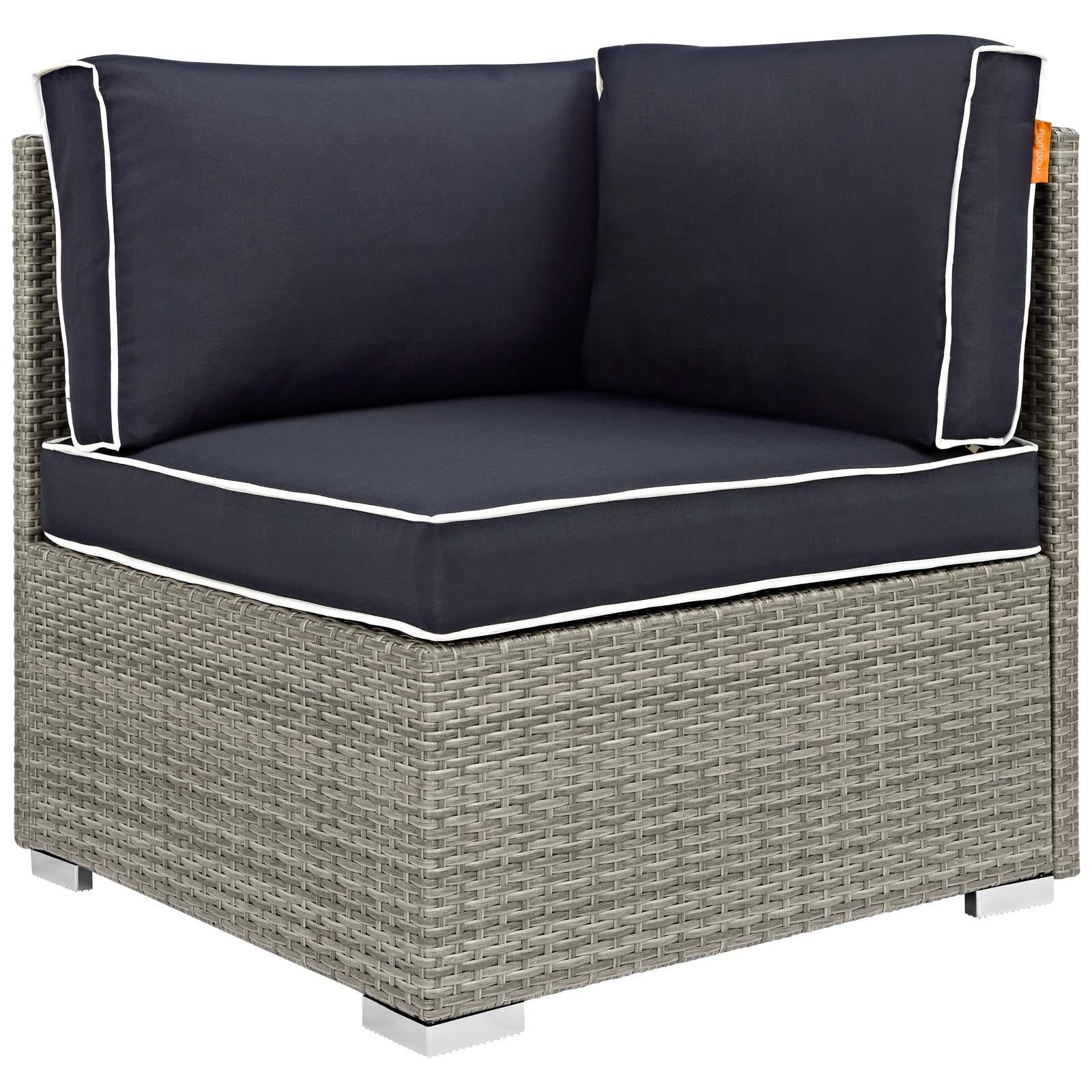 Modway Furniture Modern Repose Outdoor Patio Corner - EEI-2956