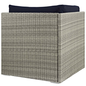 Modway Furniture Modern Repose Sunbrella® Fabric Outdoor Patio Corner - EEI-2957