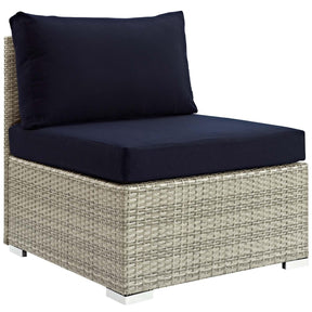 Modway Furniture Modern Repose Sunbrella® Fabric Outdoor Patio Armless Chair - EEI-2959
