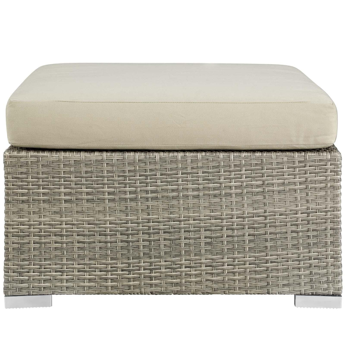 Modway Furniture Modern Repose Sunbrella® Fabric Outdoor Patio Ottoman - EEI-2963