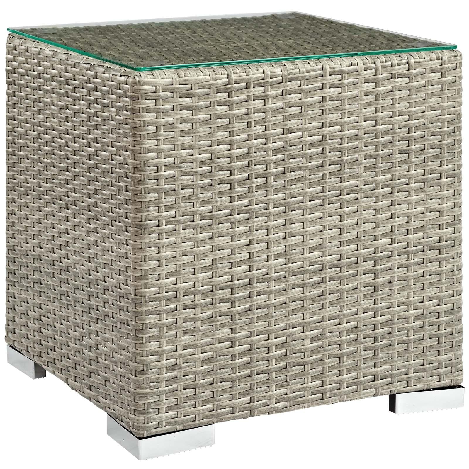 Modway Furniture Modern Repose 3 Piece Outdoor Patio Sunbrella® Sectional Set - EEI-3007