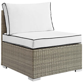 Modway Furniture Modern Repose 6 Piece Outdoor Patio Sectional Set - EEI-3014