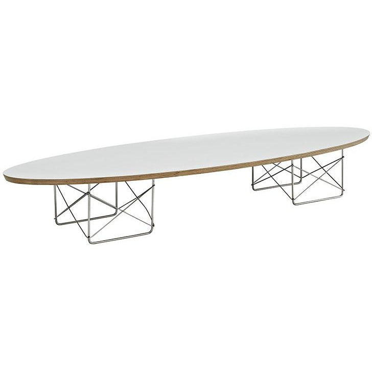 Modway Furniture Modern Wood Top & Metal Leg Surfboard Coffee Table EEI-302-Minimal & Modern