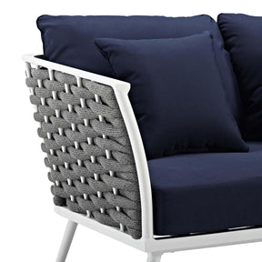 Modway Furniture Modern Stance Outdoor Patio Aluminum Sofa - EEI-3020