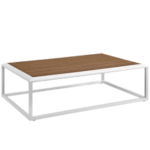 Modway Furniture Modern Stance Outdoor Patio Aluminum Coffee Table - EEI-3021