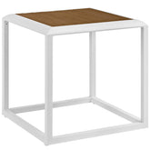 Modway Furniture Modern Stance Outdoor Patio Aluminum Side Table - EEI-3022