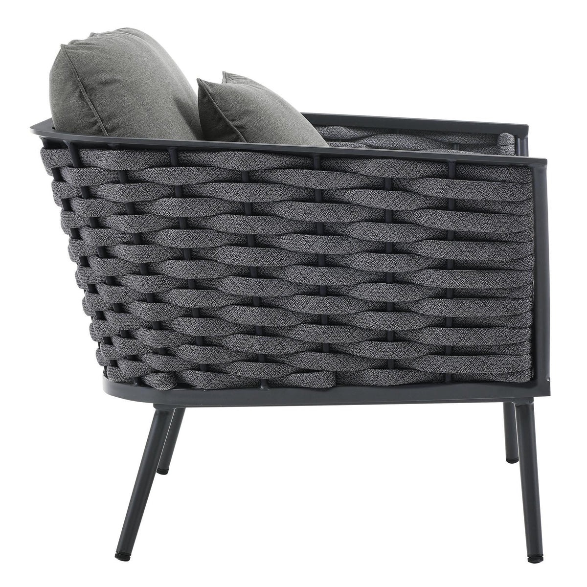 Modway Furniture Modern Stance Outdoor Patio Aluminum Armchair - EEI-3054