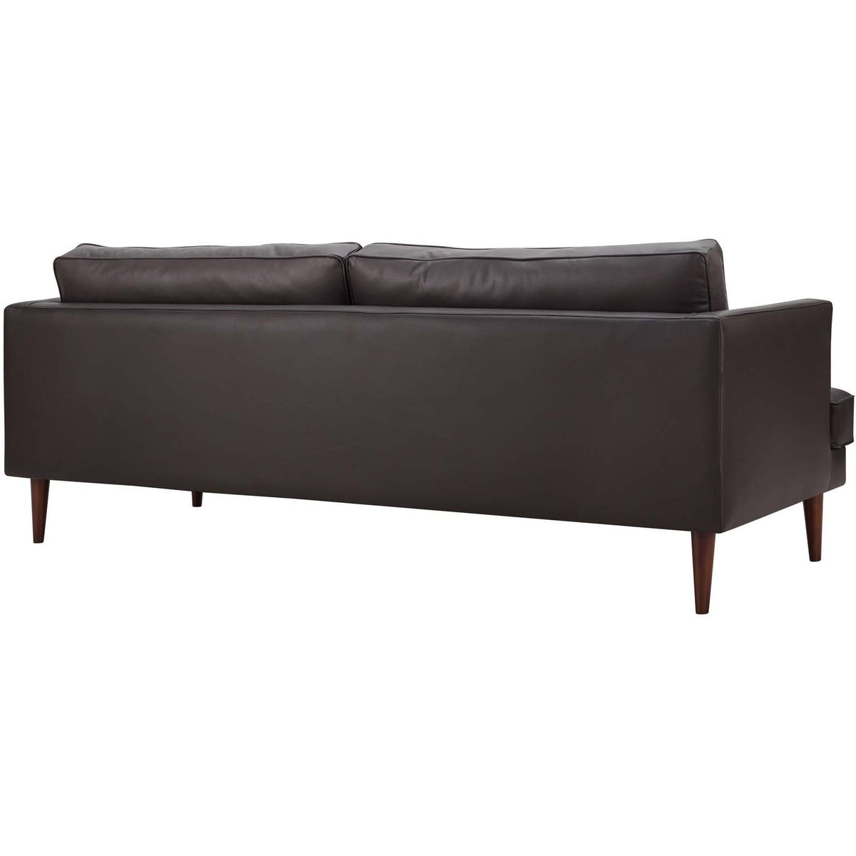 Modway Furniture Modern Agile Genuine Leather Sofa - EEI-3058
