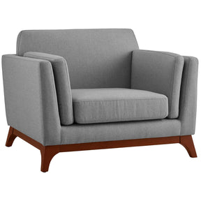 Modway Furniture Modern Chance Upholstered Fabric Armchair - EEI-3063