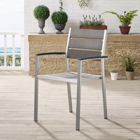 Modway Furniture Modern Shore Outdoor Patio Aluminum Dining Armchair - EEI-3130