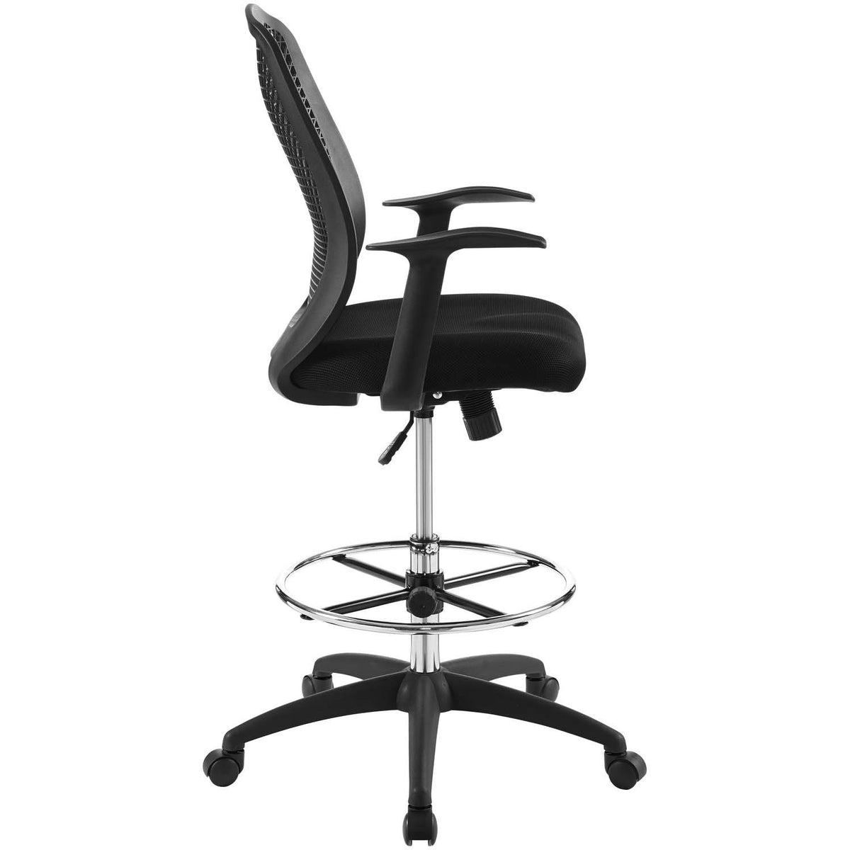 Modway Furniture Modern Intrepid Mesh Drafting Chair - EEI-3194