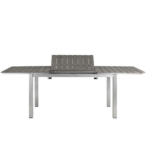 Modway Furniture Modern Shore 5 Piece Outdoor Patio Aluminum Dining Set - EEI-3198