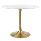 Modway Furniture Modern Lippa 36" Round Wood Dining Table - EEI-3209