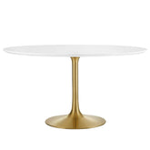 Modway Furniture Modern Lippa 54" Round Wood Dining Table - EEI-3228