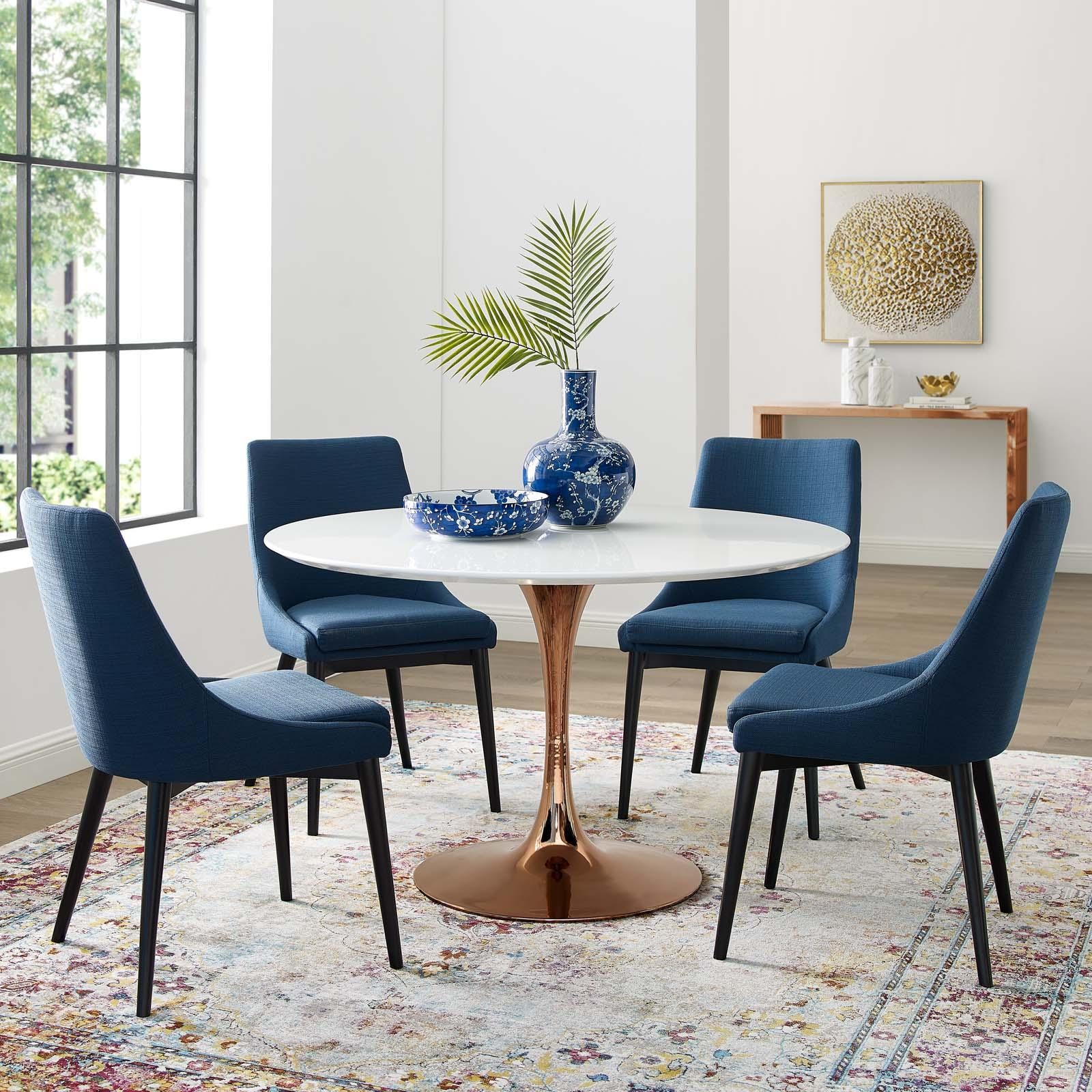 Modway Furniture Modern Lippa 47" Round Wood Dining Table - EEI-3238