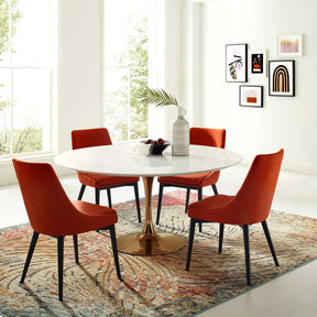 Modway Furniture Modern Lippa 60" Round Wood Dining Table - EEI-3240