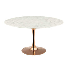 Modway Furniture Modern Lippa 54" Round Artificial Marble Dining Table - EEI-3244
