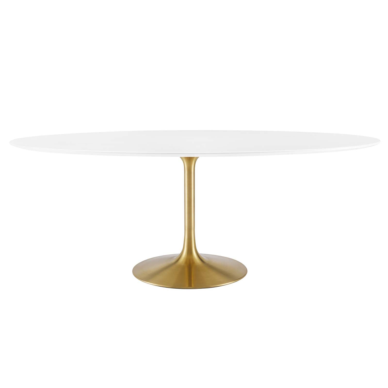 Modway Furniture Modern Lippa 78" Oval Wood Dining Table - EEI-3255