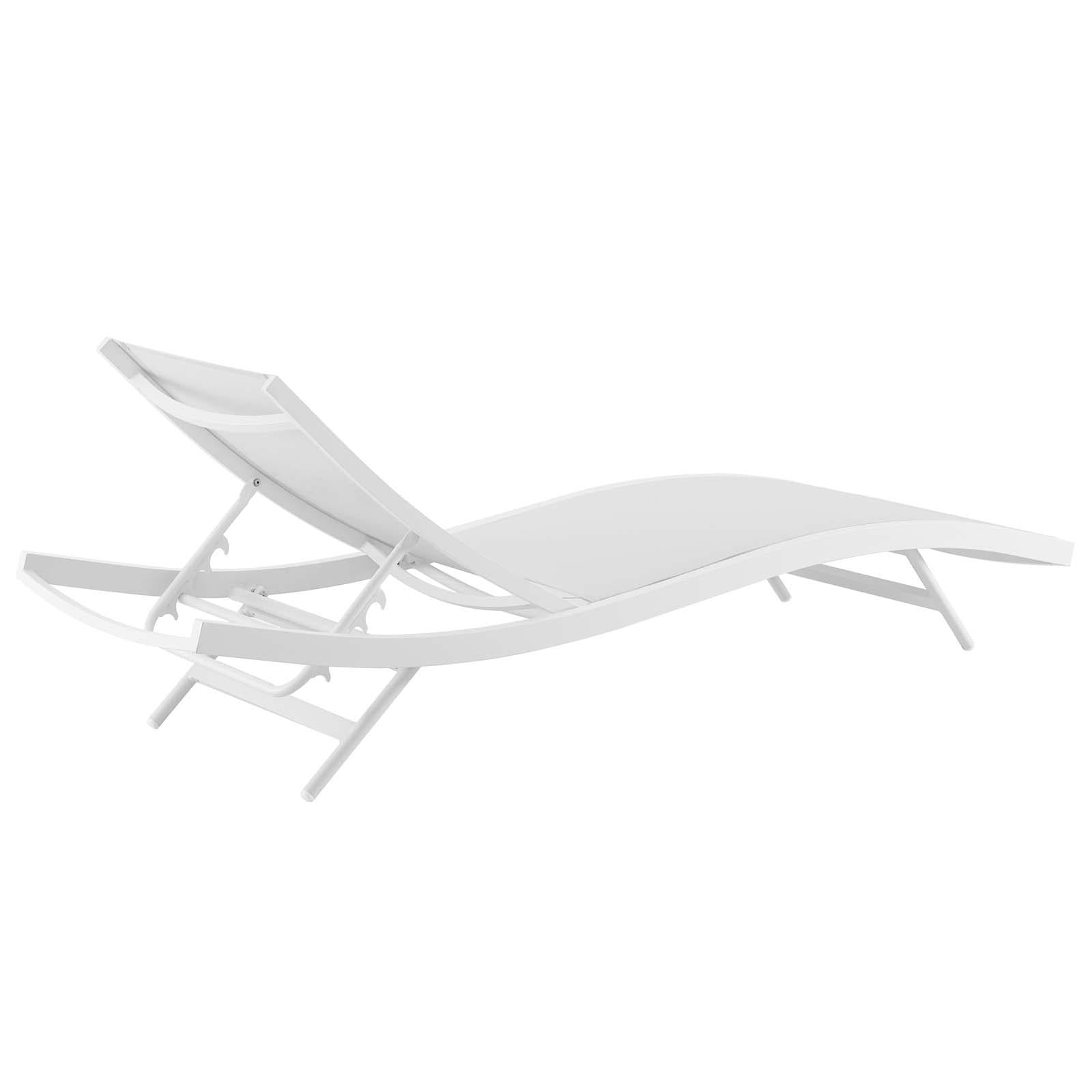 Modway Furniture Modern Glimpse Outdoor Patio Mesh Chaise Lounge Chair - EEI-3300