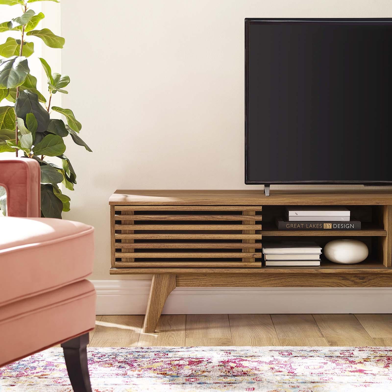 Modway Furniture Modern Render 70" Entertainment Center TV Stand - EEI-3303