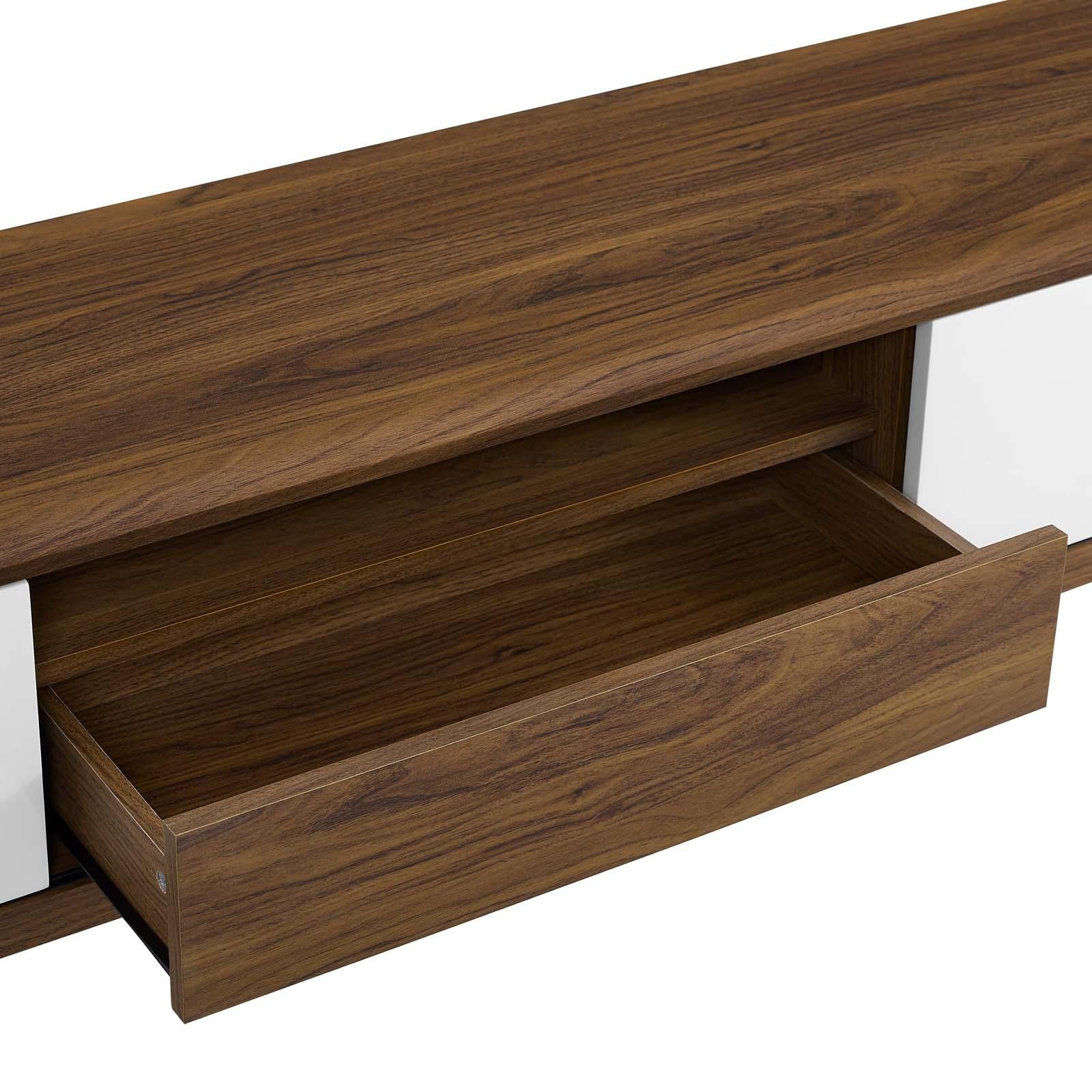 Modway Furniture Modern Envision 70" Media Console Wood TV Stand - EEI-3304