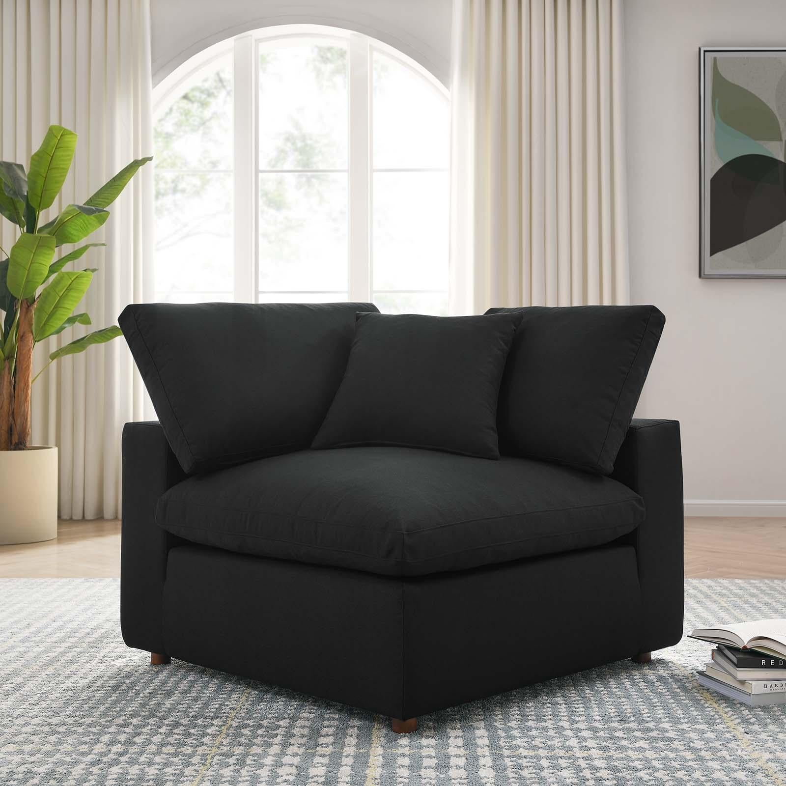 Modway Furniture Modern Commix Down Filled Overstuffed Corner Chair - EEI-3319