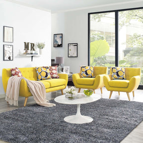 Modway Furniture Modern Remark 3 Piece Living Room Set - EEI-3322