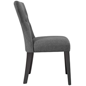 Modway Furniture Modern Silhouette Dining Side Chairs Upholstered Fabric Set of 4 - EEI-3328