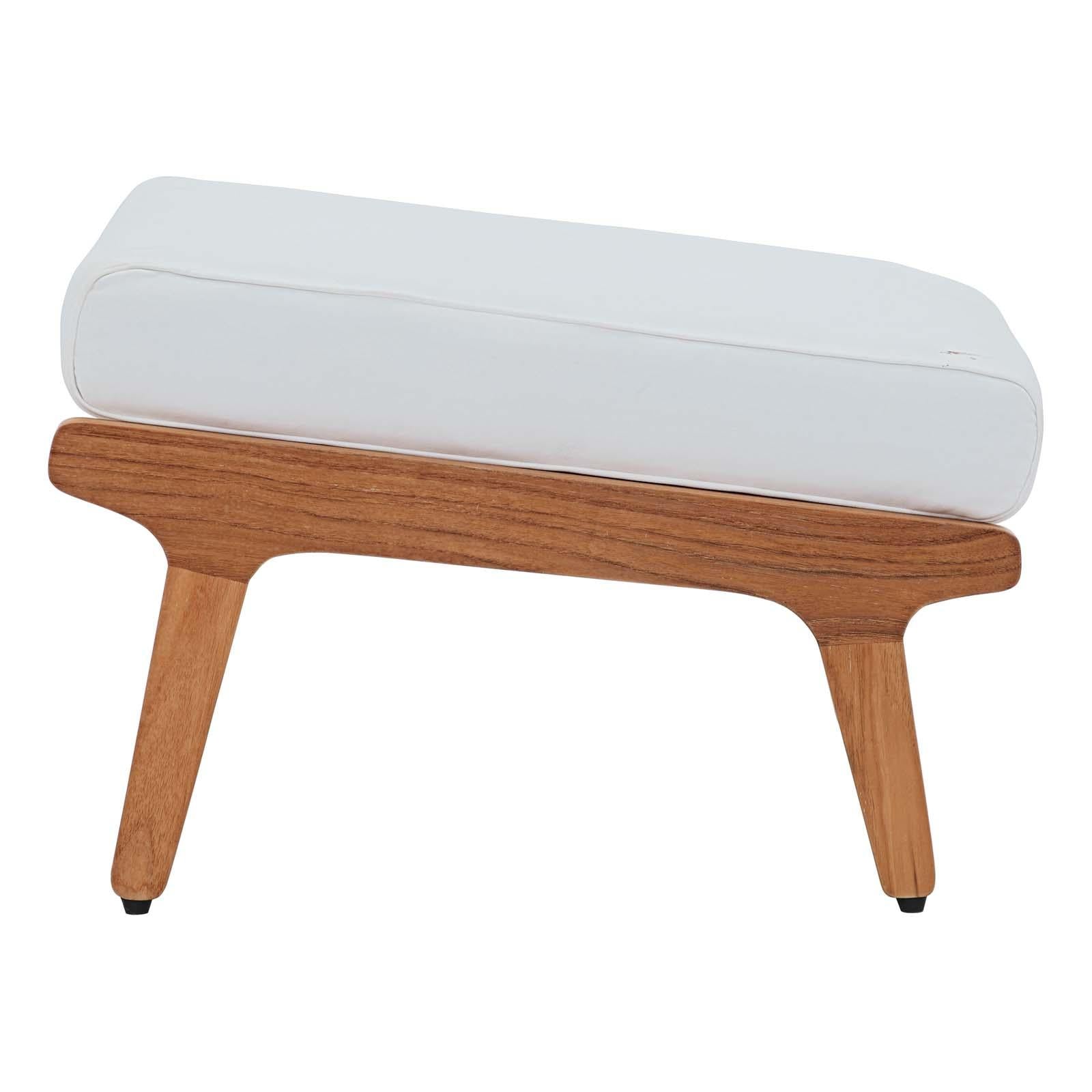 Modway Furniture Modern Saratoga 5 Piece Outdoor Patio Teak Set - EEI-3330