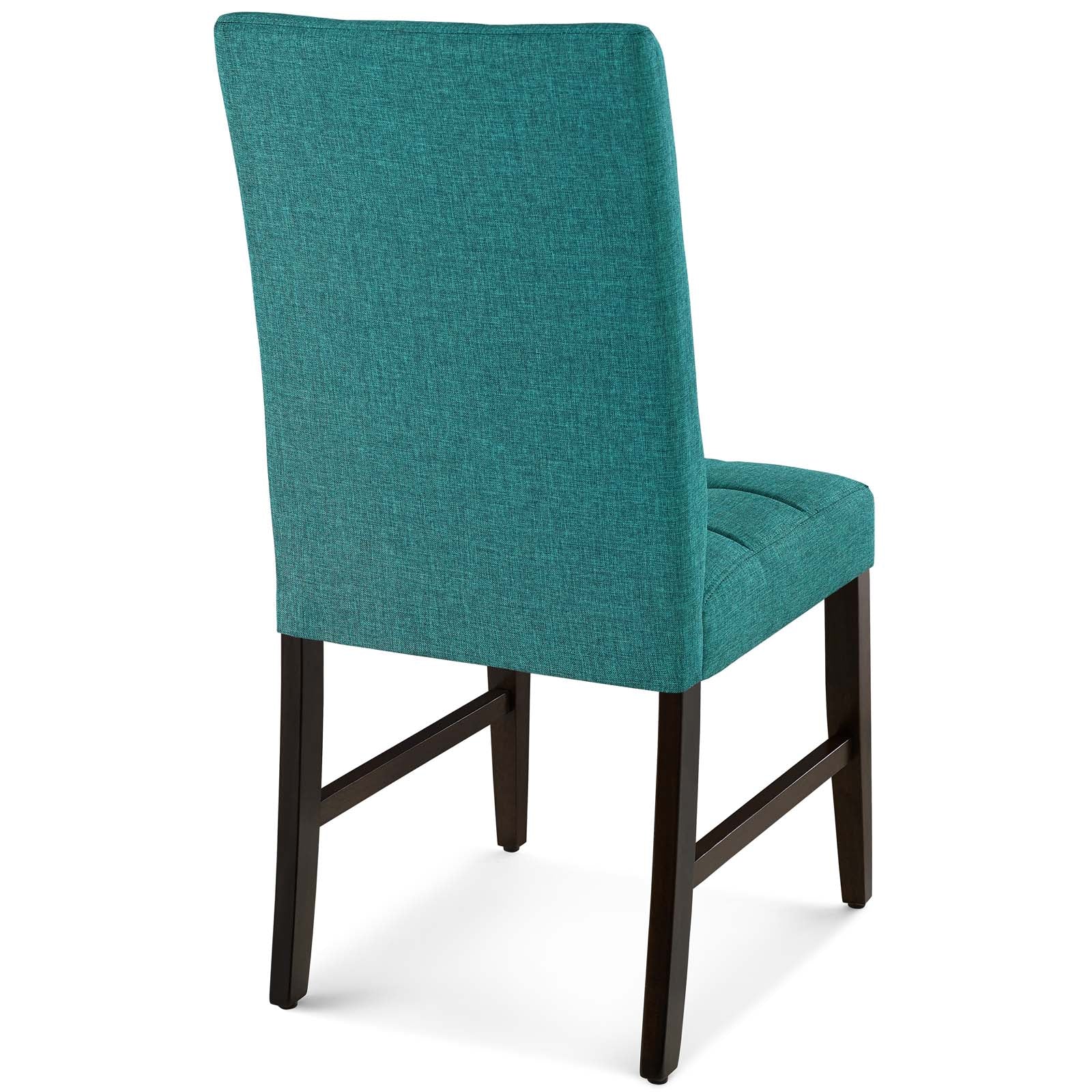 Modway Furniture Modern Promulgate Biscuit Tufted Upholstered Fabric Dining Chair Set of 2 - EEI-3335