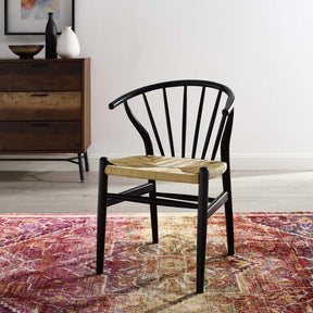 Modway Furniture Modern Flourish Spindle Wood Dining Side Chair - EEI-3338