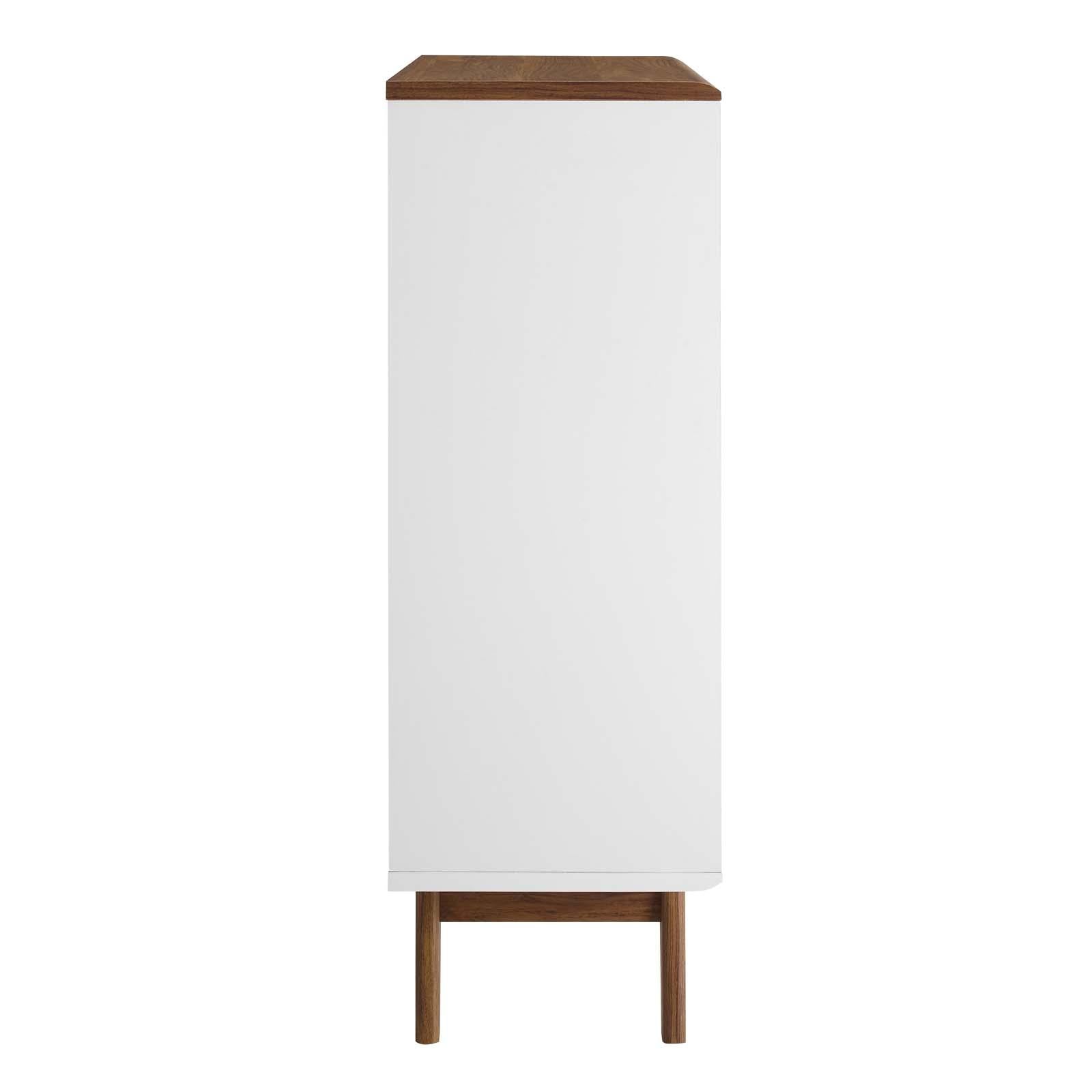 Modway Furniture Modern Render Three-Tier Display Storage Cabinet Stand - EEI-3343