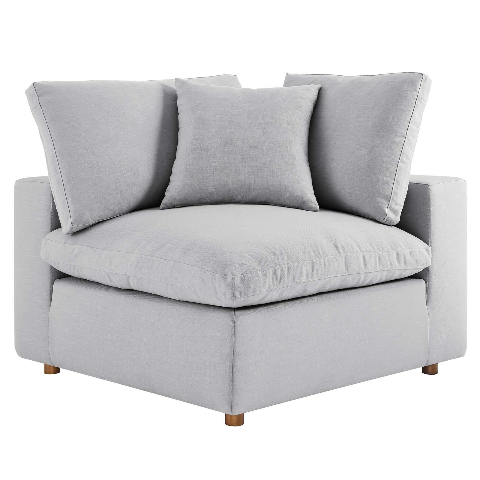 Modway Furniture Modern Commix Down Filled Overstuffed 4 Piece Sectional Sofa Set - EEI-3356