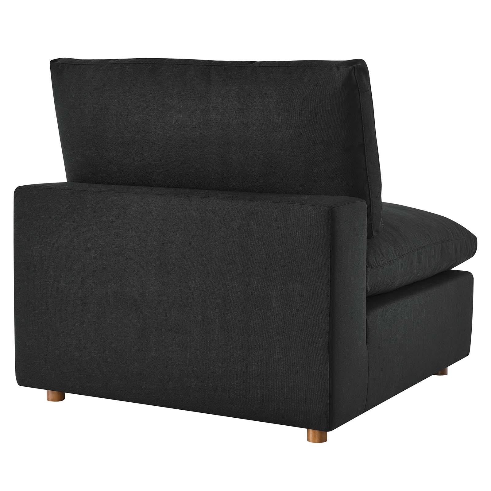 Modway Furniture Modern Commix Down Filled Overstuffed 5 Piece Sectional Sofa Set - EEI-3358