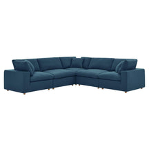 Modway Furniture Modern Commix Down Filled Overstuffed 5 Piece 5-Piece Sectional Sofa - EEI-3359