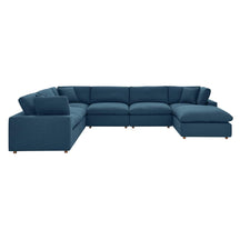 Modway Furniture Modern Commix Down Filled Overstuffed 7-Piece Sectional Sofa - EEI-3364