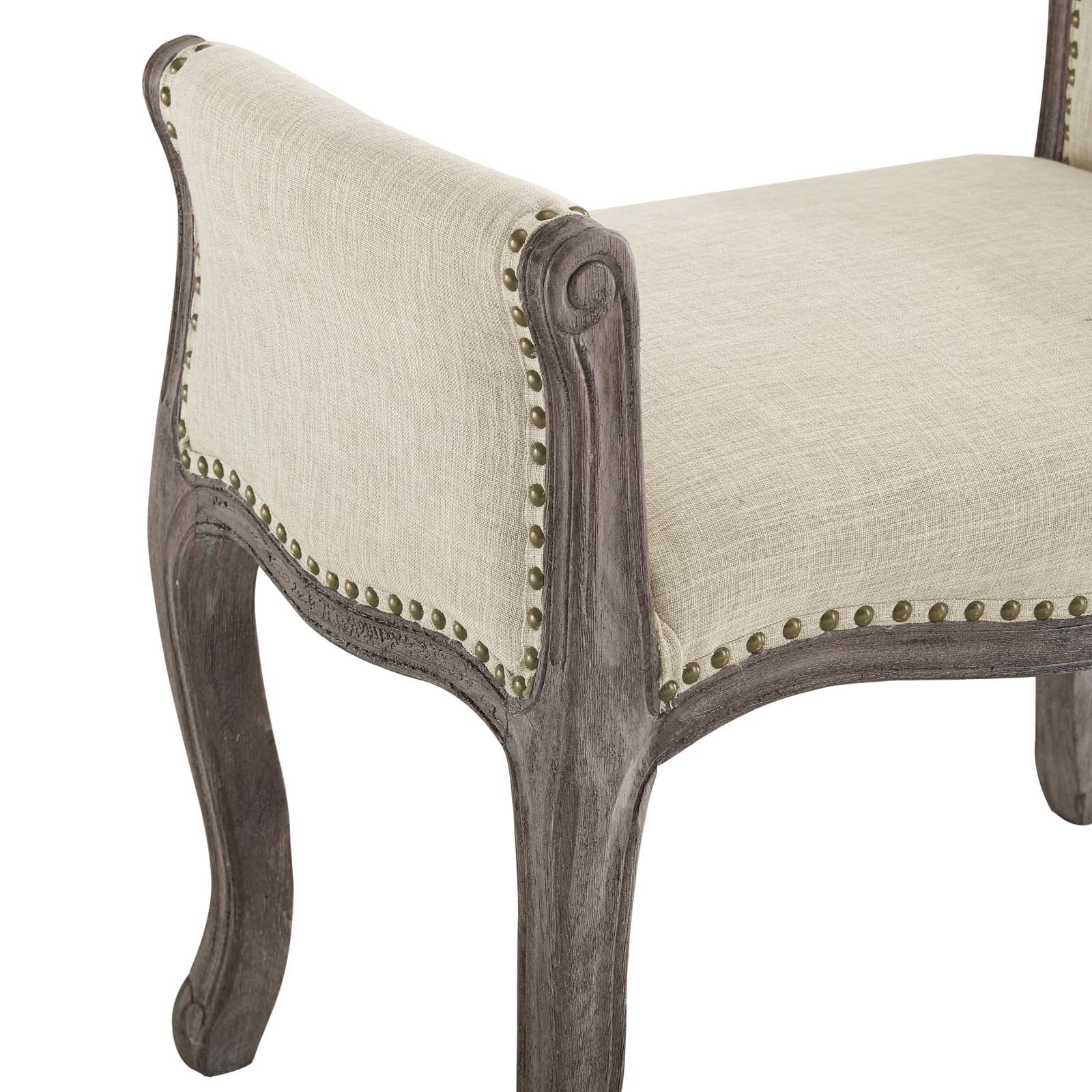 Modway Furniture Modern Avail Vintage French Upholstered Fabric Bench - EEI-3370
