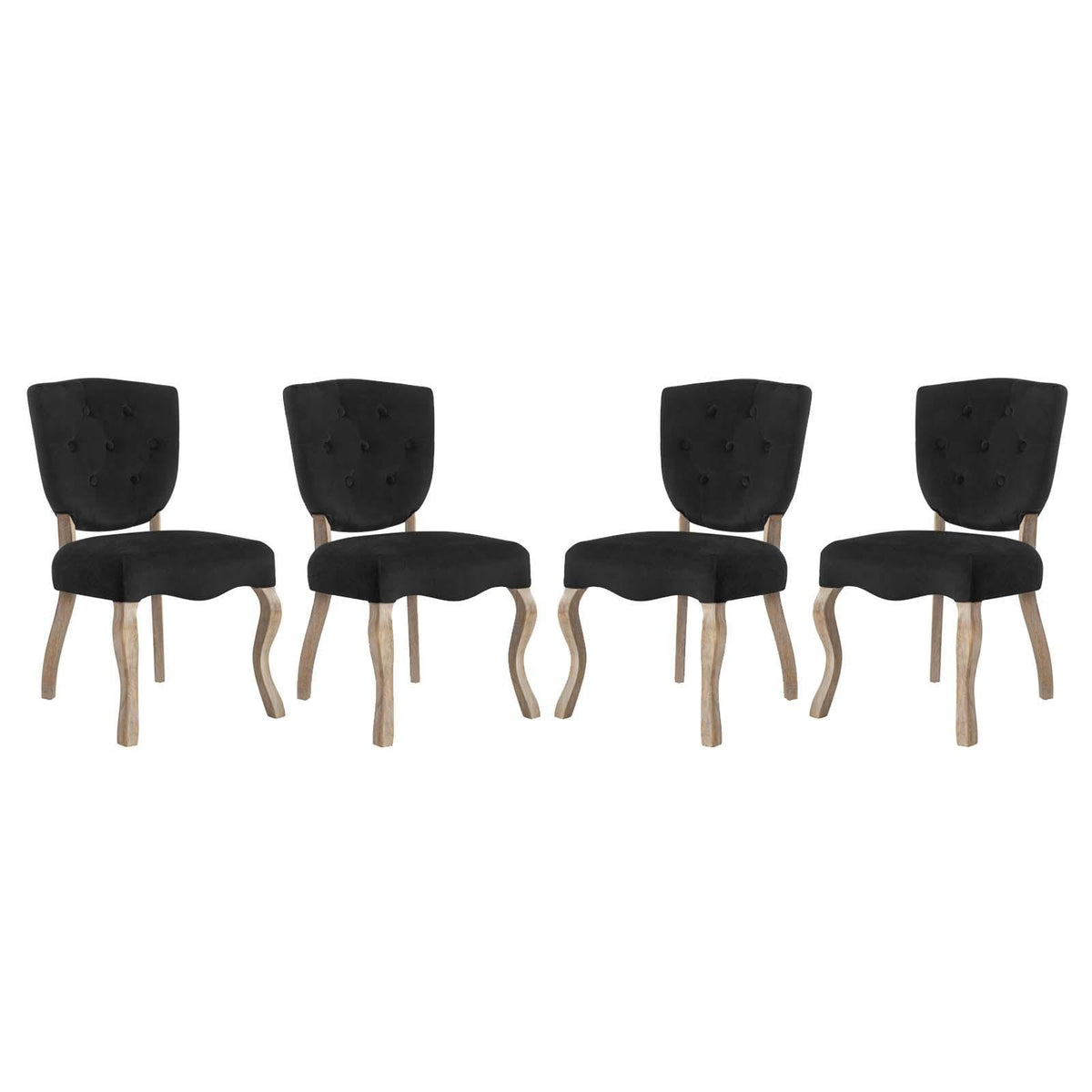 Modway Furniture Modern Array Dining Side Chair Set of 4 - EEI-3382