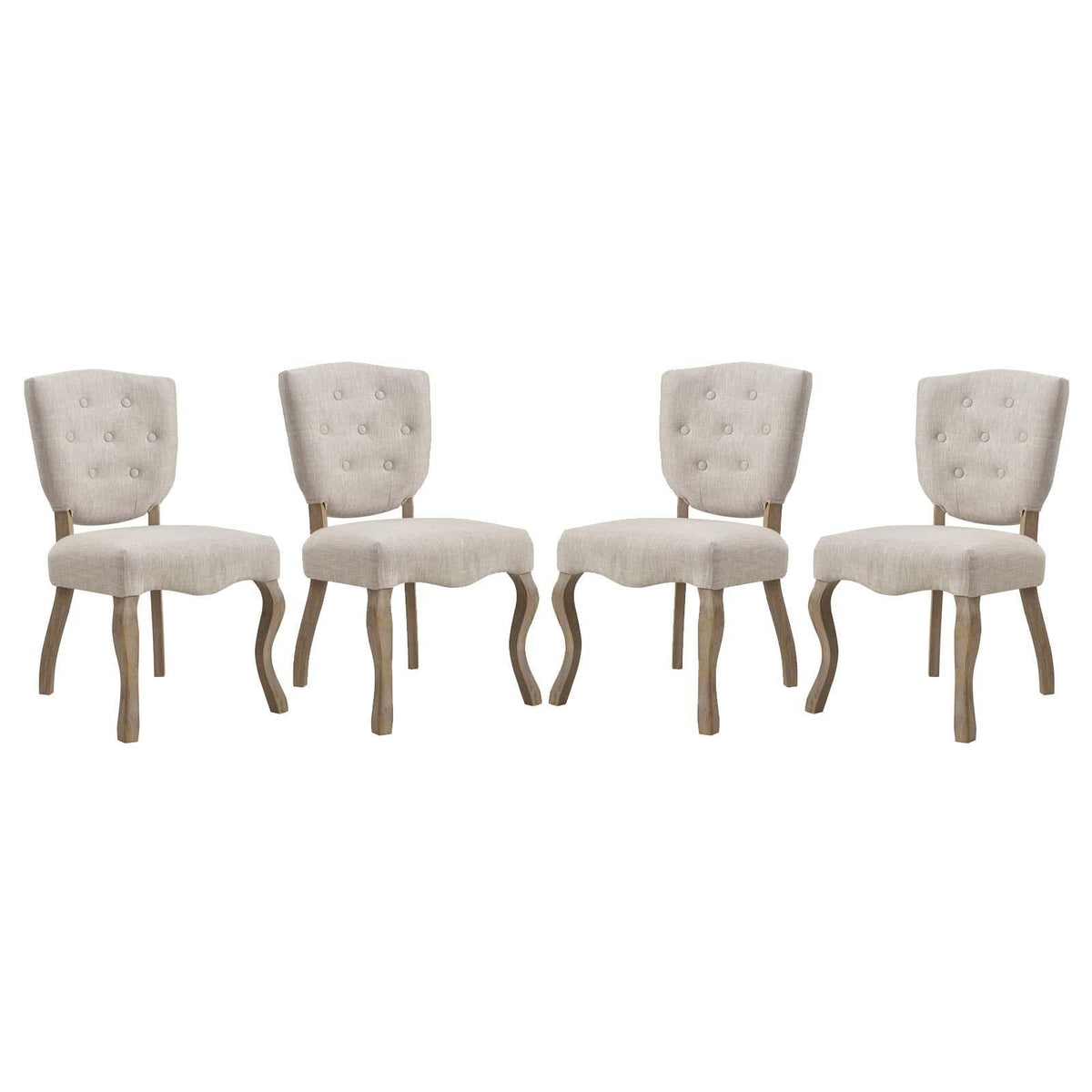 Modway Furniture Modern Array Dining Side Chair Set of 4 - EEI-3384