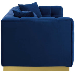 Modway Furniture Modern Vivacious Biscuit Tufted Performance Velvet Sofa - EEI-3409