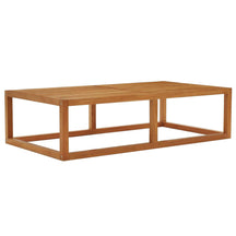 Modway Furniture Modern Newbury Outdoor Patio Premium Grade A Teak Wood Coffee Table - EEI-3424