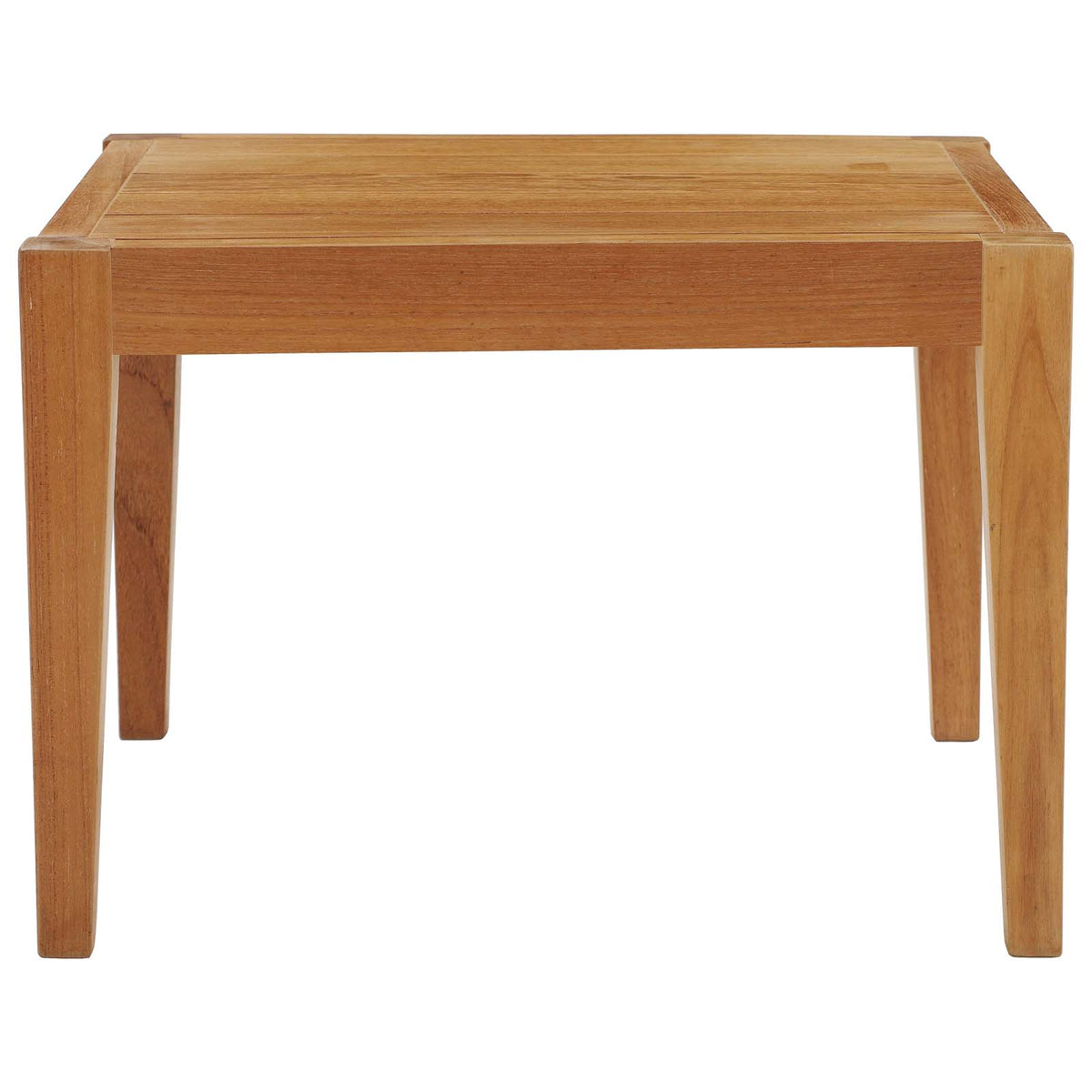 Modway Furniture Modern Northlake Outdoor Patio Premium Grade A Teak Wood Side Table - EEI-3431