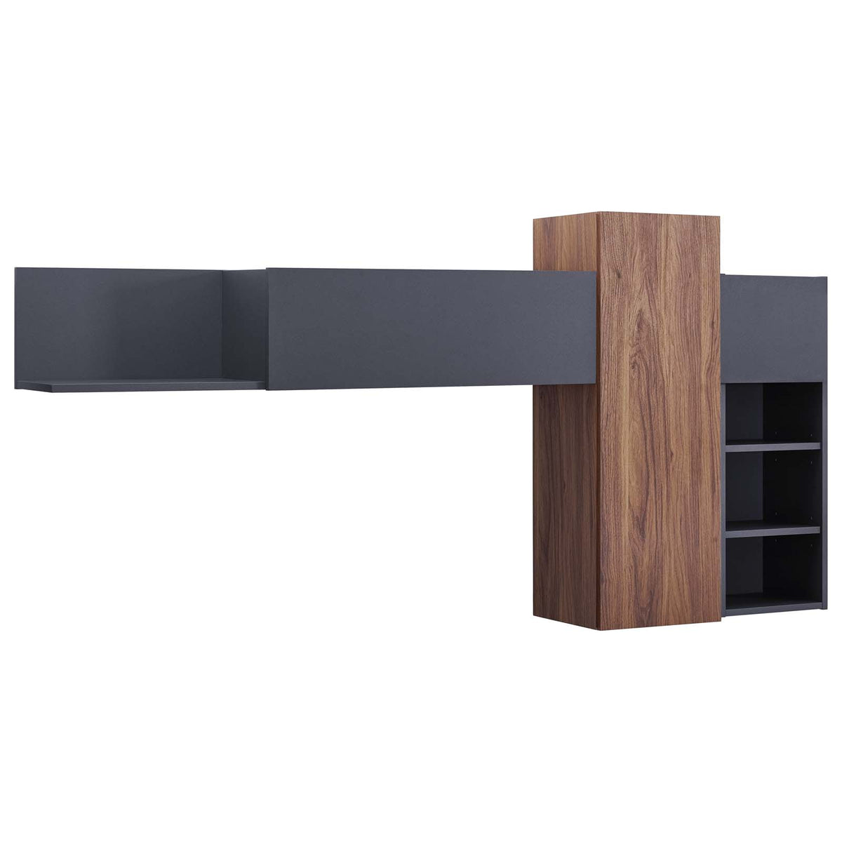 Modway Furniture Modern Scope Wall Mounted Shelves - EEI-3440