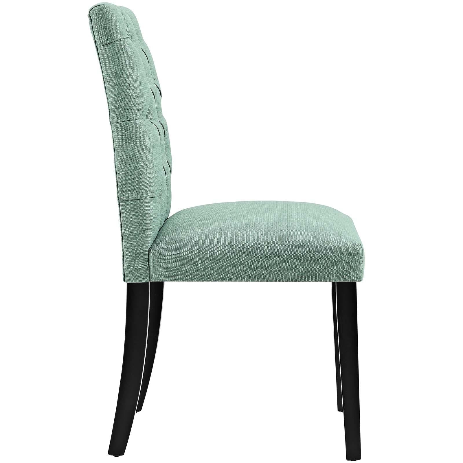 Modway Furniture Modern Duchess Dining Chair Fabric Set of 4 - EEI-3475