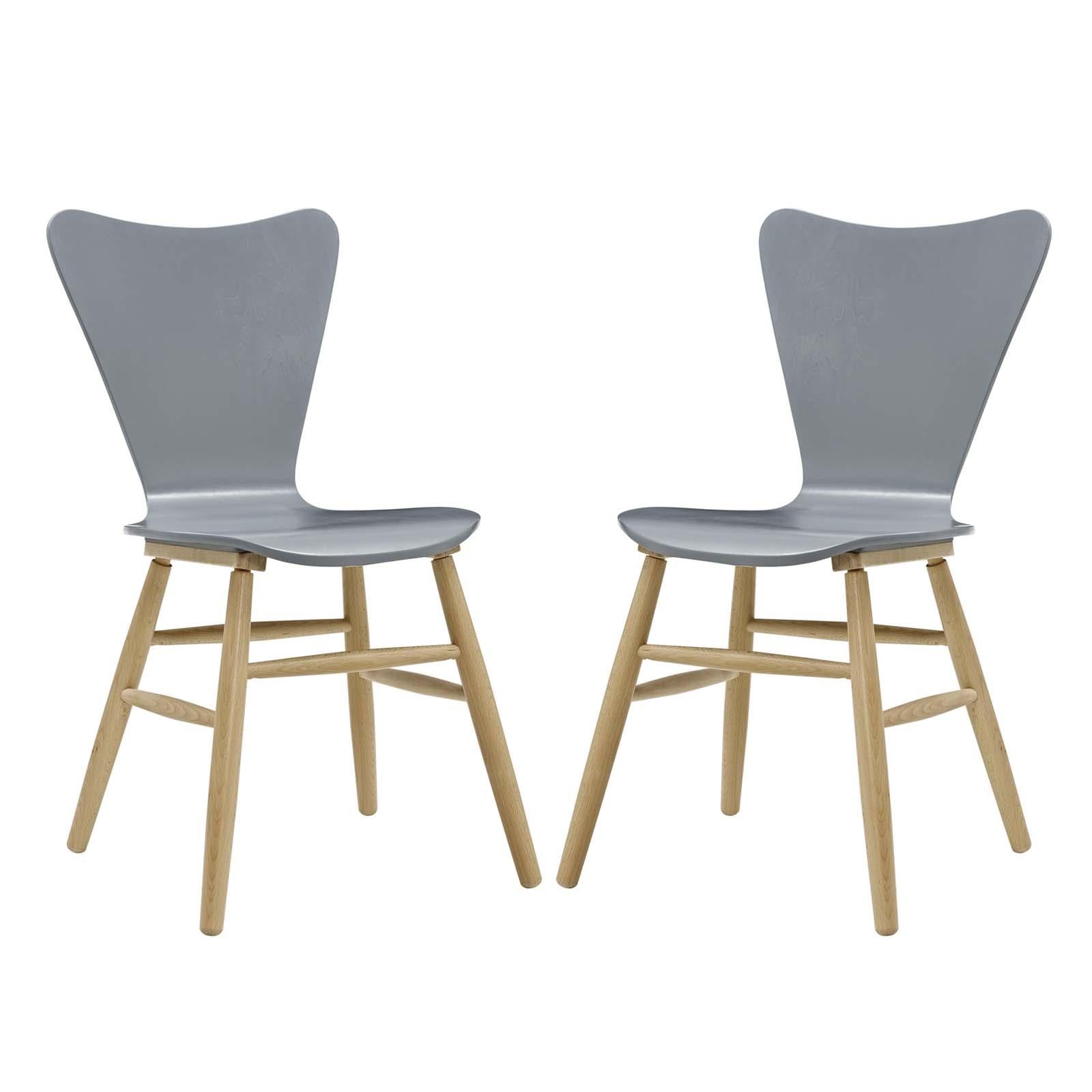 Modway Furniture Modern Cascade Dining Chair Set of 2 - EEI-3476