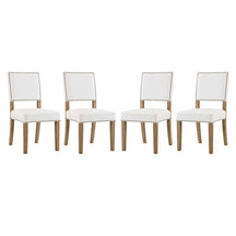Modway Furniture Modern Oblige Dining Chair Wood Set of 4 - EEI-3478