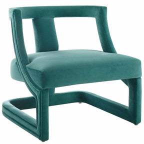 Modway Furniture Modern Requisite Accent Lounge Performance Velvet Armchair - EEI-3485