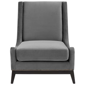Modway Furniture Modern Confident Accent Upholstered Performance Velvet Lounge Chair - EEI-3488